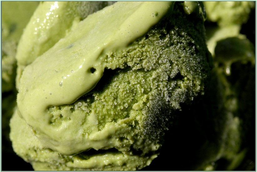 matcha z&ouml;ld tea fagylalt